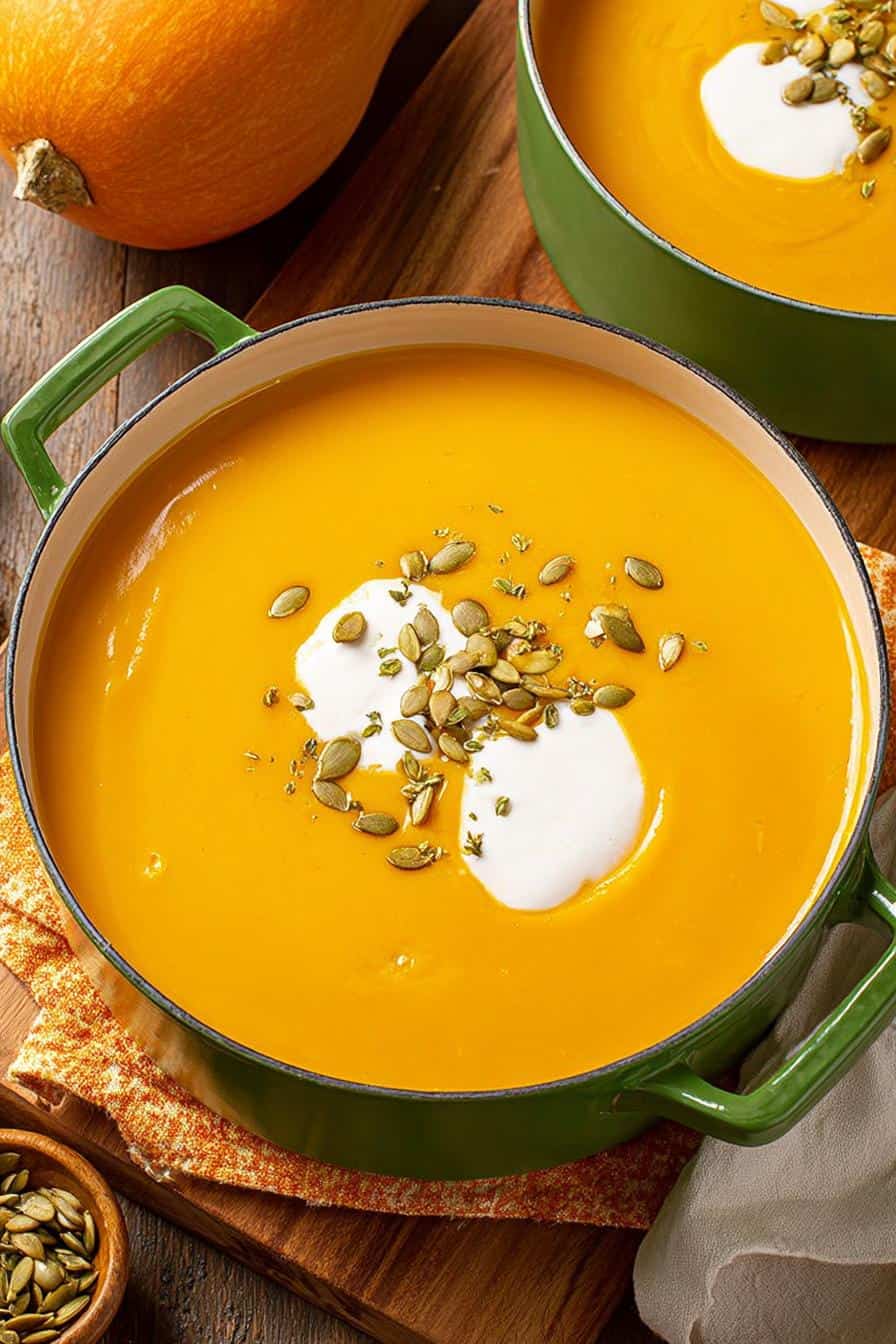 Elevate Your Butternut Squash Soup: Crispy Chickpeas & More